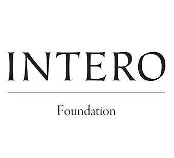 Intero Foundation logo in black text symbolizing real estate professionals giving back to Silicon Valley communities